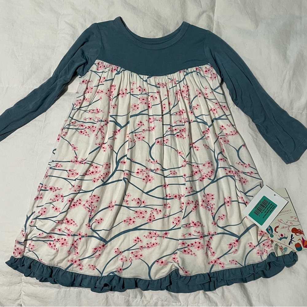 Kickee Pants Cherry Blossom Swing Dress